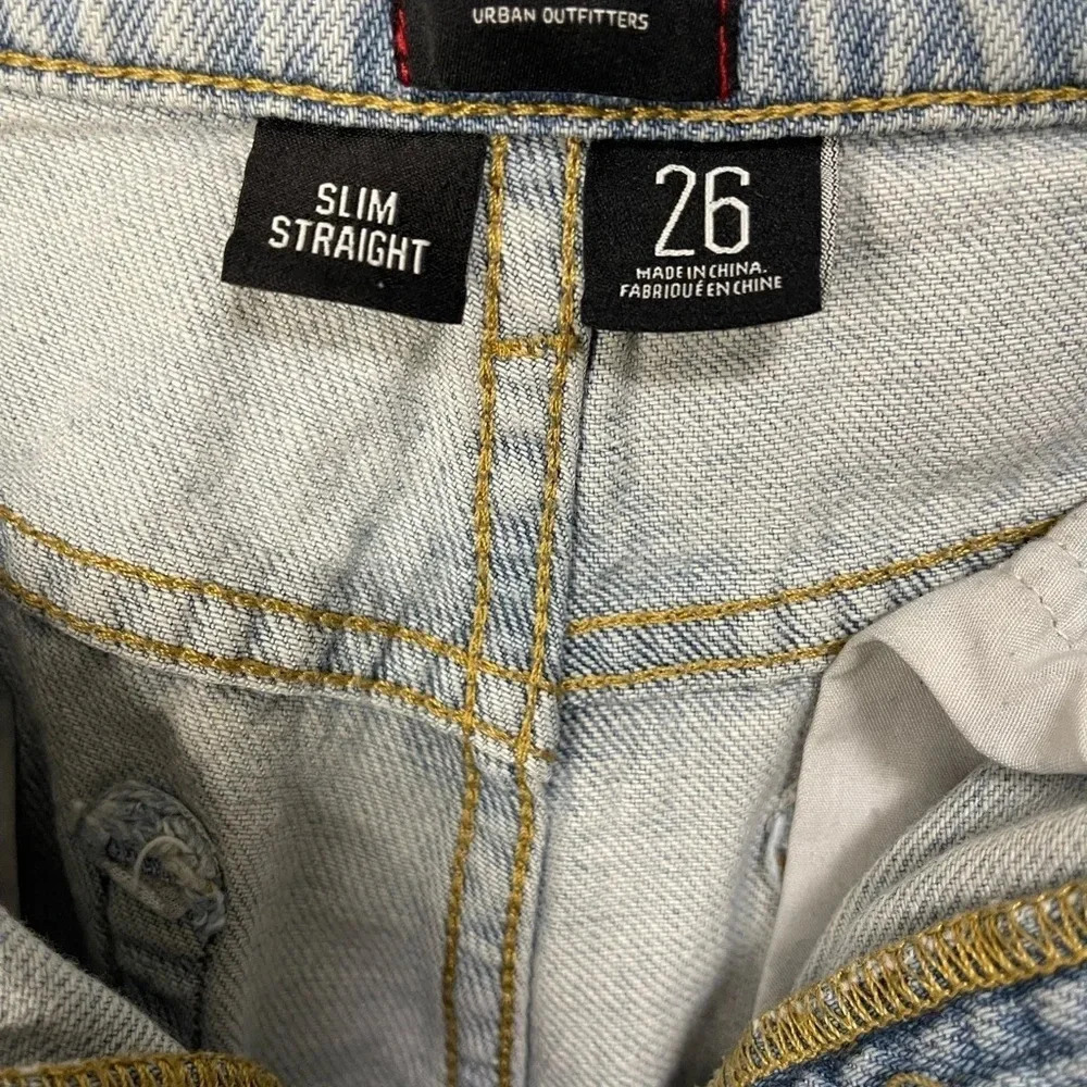 URBAN OUTFITTERS BDG Slim Straight Size 26 - Picture 6 of 7